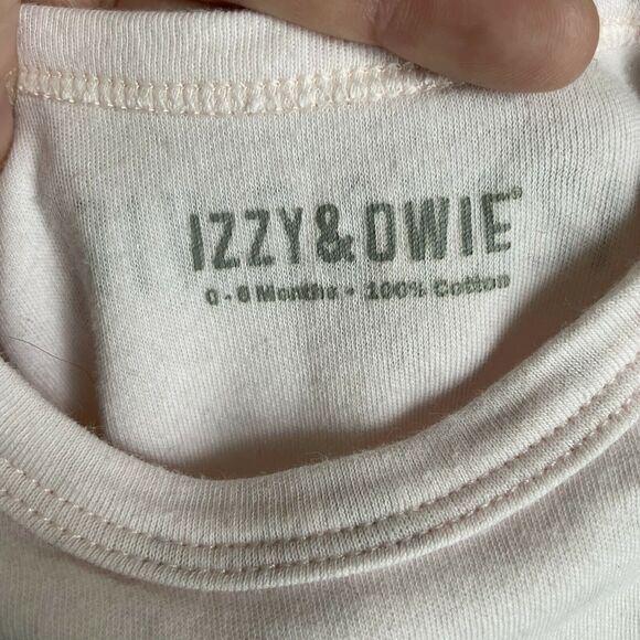 Izzy & Owie “Some Bunny Loves You” Pink Bodysuit & Legging Set - Size 0-6 Months - Picture 3 of 7